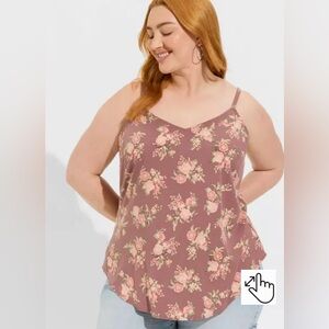 Torrid Ava Stretch Challis Cami